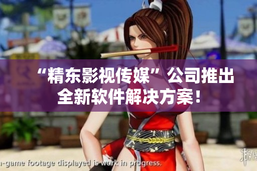 “精东影视传媒”公司推出全新软件解决方案！