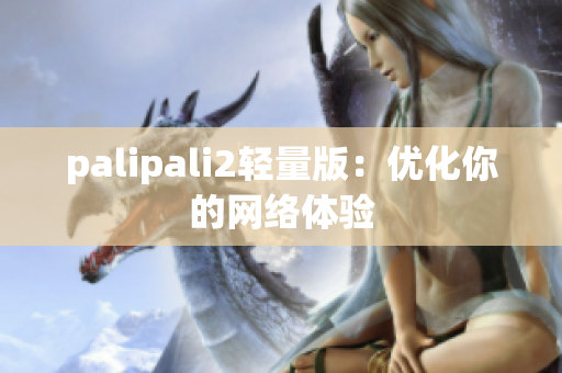 palipali2轻量版：优化你的网络体验