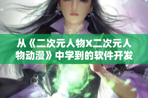 从《二次元人物X二次元人物动漫》中学到的软件开发经验