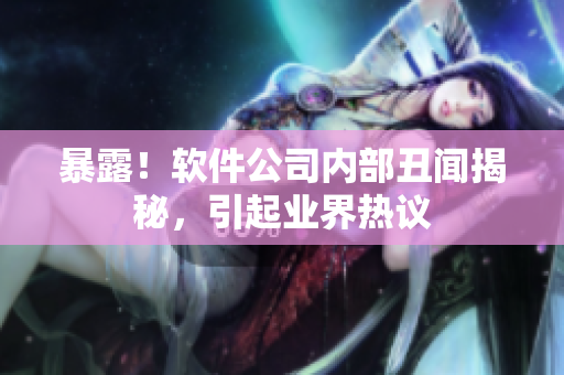 暴露！软件公司内部丑闻揭秘，引起业界热议