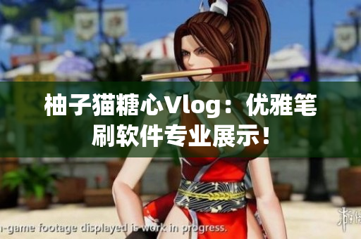 柚子猫糖心Vlog：优雅笔刷软件专业展示！
