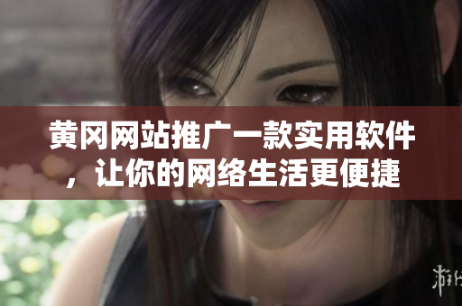 黄冈网站推广一款实用软件，让你的网络生活更便捷