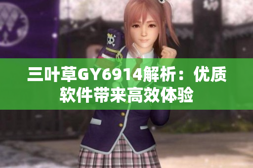 三叶草GY6914解析：优质软件带来高效体验