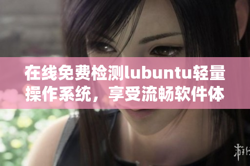 在线免费检测lubuntu轻量操作系统，享受流畅软件体验
