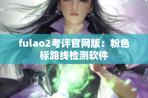 fulao2考评官网版：粉色标路线检测软件