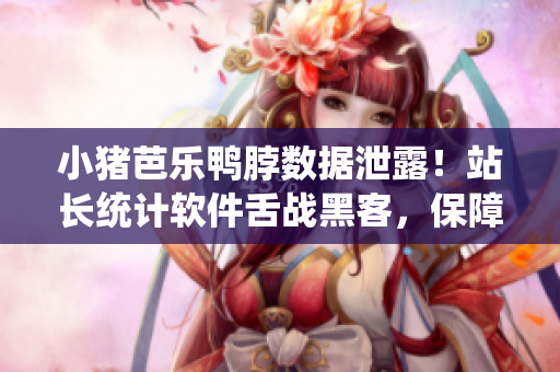 小猪芭乐鸭脖数据泄露！站长统计软件舌战黑客，保障你的隐私安全！