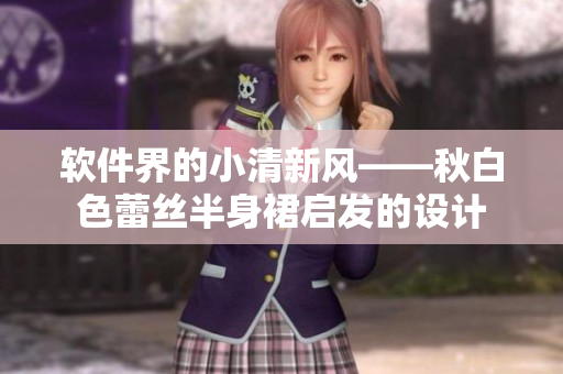 软件界的小清新风——秋白色蕾丝半身裙启发的设计