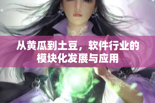 从黄瓜到土豆，软件行业的模块化发展与应用