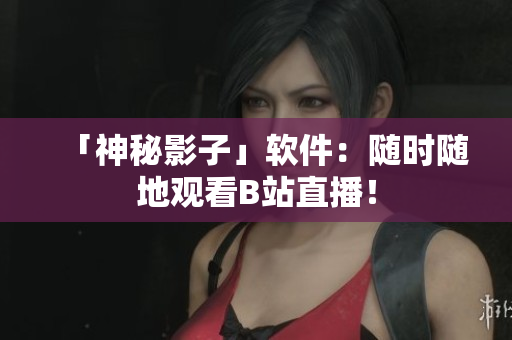 「神秘影子」软件：随时随地观看B站直播！