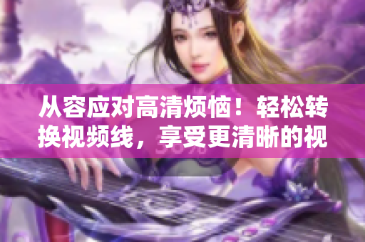 从容应对高清烦恼！轻松转换视频线，享受更清晰的视觉盛宴
