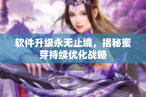 软件升级永无止境，揭秘蜜芽持续优化战略