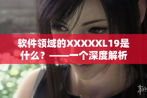 软件领域的XXXXXL19是什么？——一个深度解析