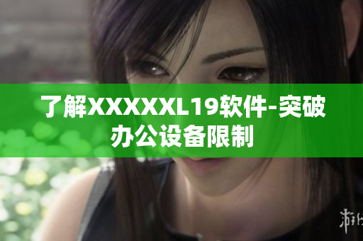 了解XXXXXL19软件-突破办公设备限制