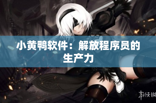 小黄鸭软件：解放程序员的生产力