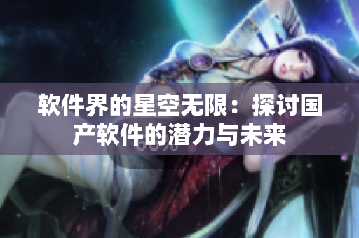 软件界的星空无限：探讨国产软件的潜力与未来