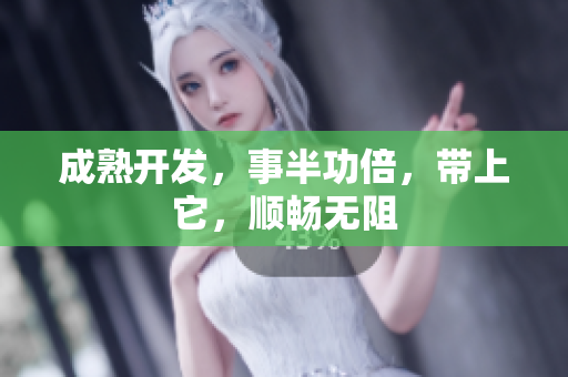 成熟开发，事半功倍，带上它，顺畅无阻
