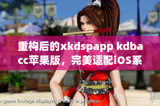 重构后的xkdspapp kdbacc苹果版，完美适配iOS系统(1)
