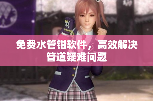 免费水管钳软件，高效解决管道疑难问题