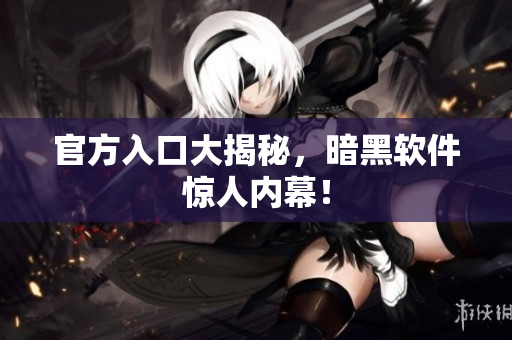 官方入口大揭秘，暗黑软件惊人内幕！