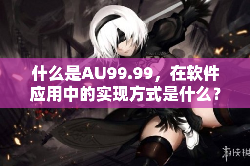 什么是AU99.99，在软件应用中的实现方式是什么？