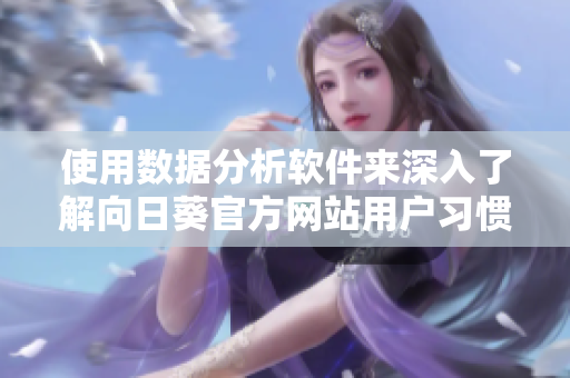 使用数据分析软件来深入了解向日葵官方网站用户习惯