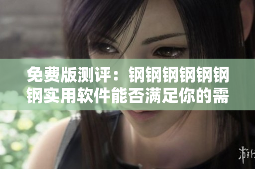免费版测评：钢钢钢钢钢钢钢实用软件能否满足你的需求？