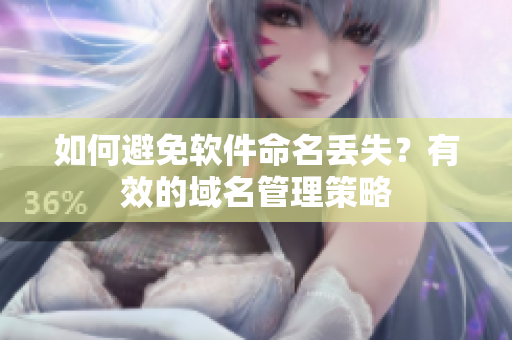 如何避免软件命名丢失？有效的域名管理策略