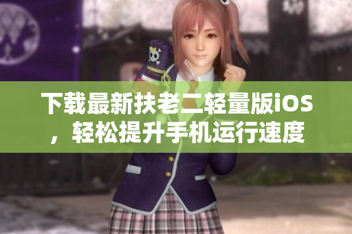下载最新扶老二轻量版iOS，轻松提升手机运行速度