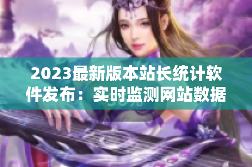 2023最新版本站长统计软件发布：实时监测网站数据！