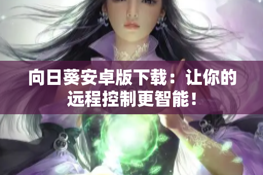 向日葵安卓版下载：让你的远程控制更智能！