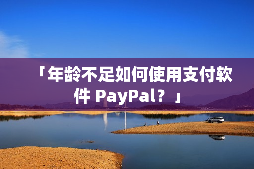 「年龄不足如何使用支付软件 PayPal？」