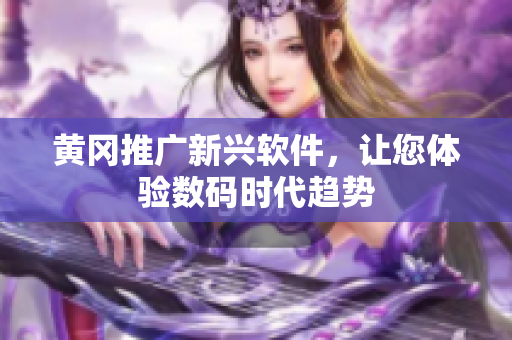 黄冈推广新兴软件，让您体验数码时代趋势