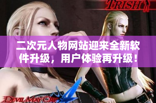 二次元人物网站迎来全新软件升级，用户体验再升级！