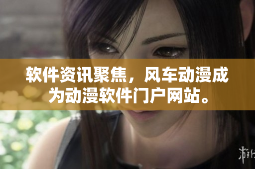 软件资讯聚焦，风车动漫成为动漫软件门户网站。