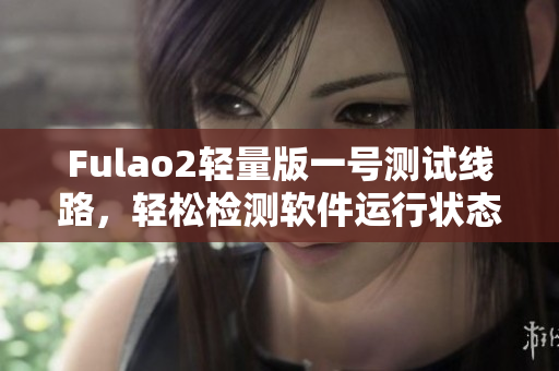 Fulao2轻量版一号测试线路，轻松检测软件运行状态
