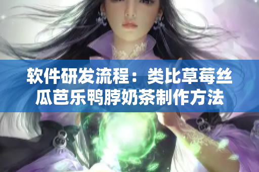 软件研发流程：类比草莓丝瓜芭乐鸭脖奶茶制作方法
