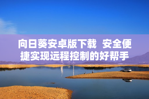 向日葵安卓版下载  安全便捷实现远程控制的好帮手