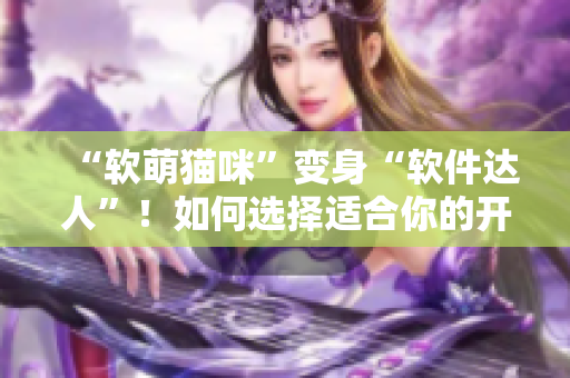 “软萌猫咪”变身“软件达人”！如何选择适合你的开发工具？