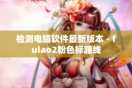 检测电脑软件最新版本 - fulao2粉色标路线
