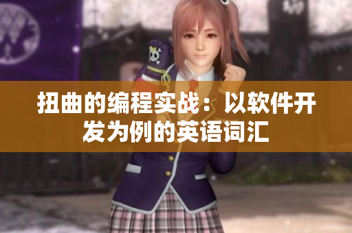 扭曲的编程实战：以软件开发为例的英语词汇