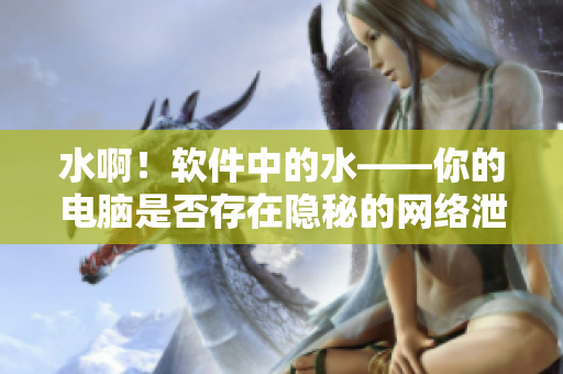 水啊！软件中的水——你的电脑是否存在隐秘的网络泄漏？