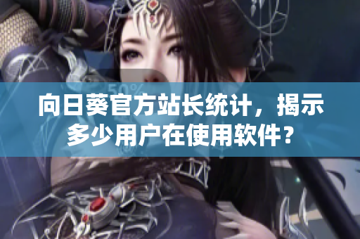 向日葵官方站长统计，揭示多少用户在使用软件？