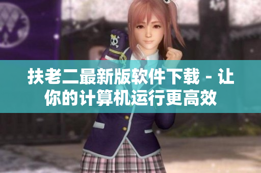 扶老二最新版软件下载 - 让你的计算机运行更高效