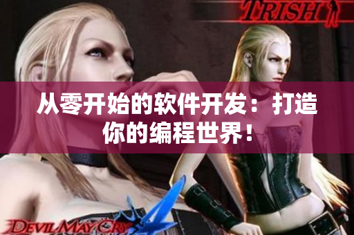 从零开始的软件开发：打造你的编程世界！