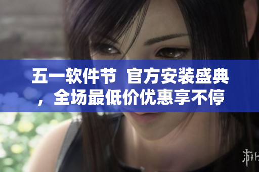 五一软件节  官方安装盛典，全场最低价优惠享不停