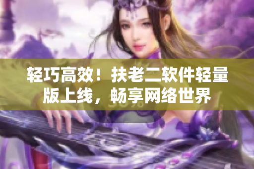 轻巧高效！扶老二软件轻量版上线，畅享网络世界