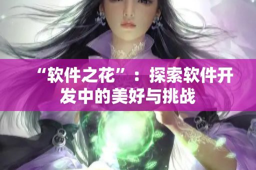 “软件之花”：探索软件开发中的美好与挑战
