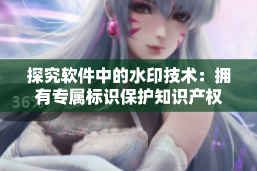 探究软件中的水印技术：拥有专属标识保护知识产权