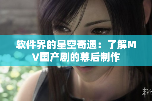 软件界的星空奇遇：了解MV国产剧的幕后制作
