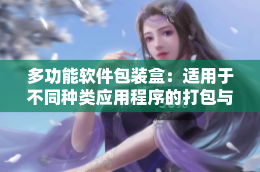 多功能软件包装盒：适用于不同种类应用程序的打包与保护